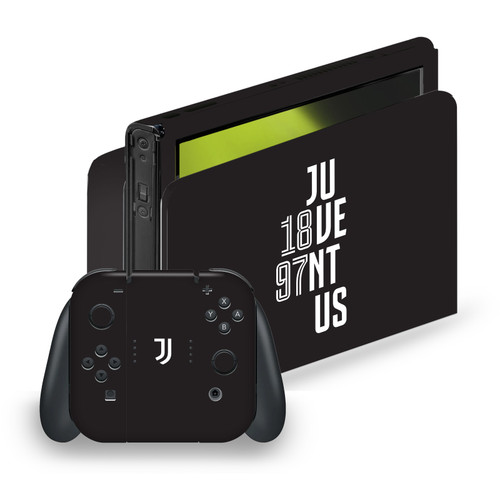 Juventus Football Club Art Typography Vinyl Sticker Skin Decal Cover for Nintendo Switch OLED