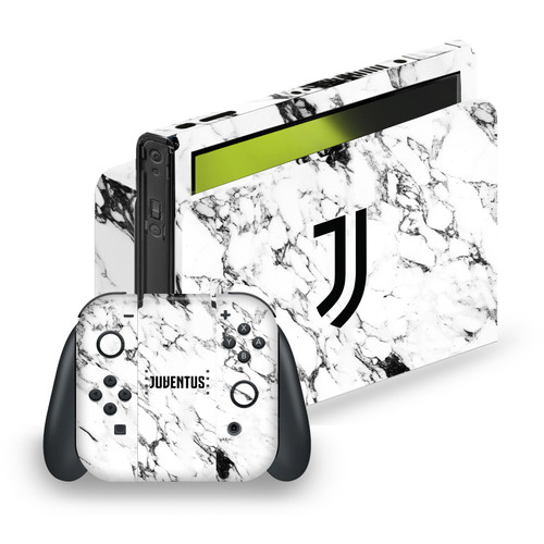 Juventus Football Club Art White Marble Vinyl Sticker Skin Decal Cover for Nintendo Switch OLED