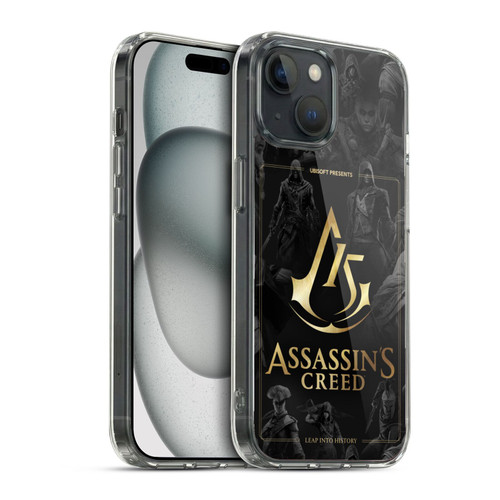 Assassin's Creed 15th Anniversary Graphics Crest Key Art Soft Gel Case for Apple iPhone 15