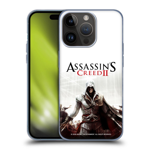 Assassin's Creed II Key Art Ezio 2 Soft Gel Case for Apple iPhone 15 Pro