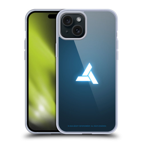 Assassin's Creed Brotherhood Logo Abstergo Soft Gel Case for Apple iPhone 15 Plus