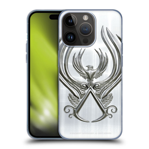 Assassin's Creed Brotherhood Logo Main Soft Gel Case for Apple iPhone 15 Pro