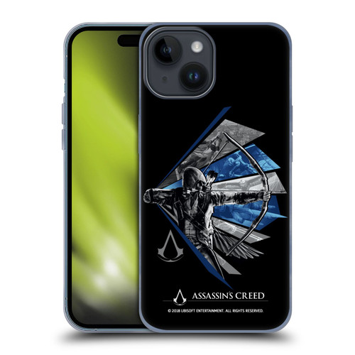 Assassin's Creed Legacy Character Artwork Bow Soft Gel Case for Apple iPhone 15