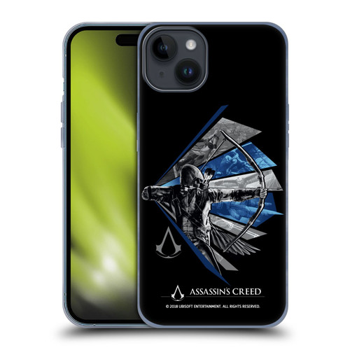 Assassin's Creed Legacy Character Artwork Bow Soft Gel Case for Apple iPhone 15 Plus