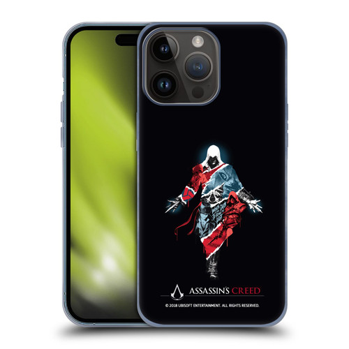 Assassin's Creed Legacy Character Artwork Double Exposure Soft Gel Case for Apple iPhone 15 Pro Max