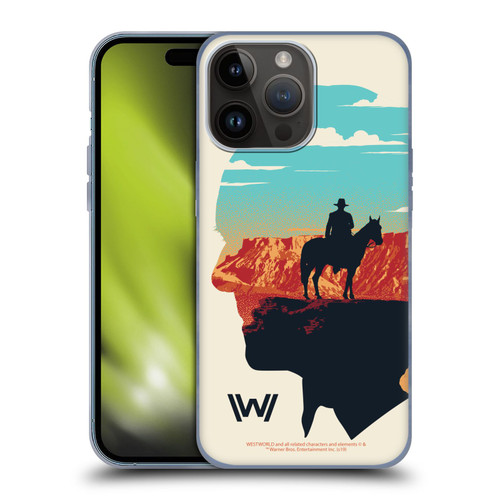 Westworld Graphics Ford And William Soft Gel Case for Apple iPhone 15 Pro Max