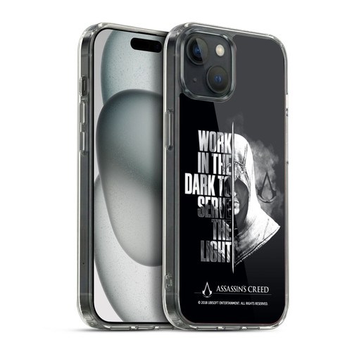Assassin's Creed Legacy Typography Half Soft Gel Case for Apple iPhone 15 Plus & MagSafe