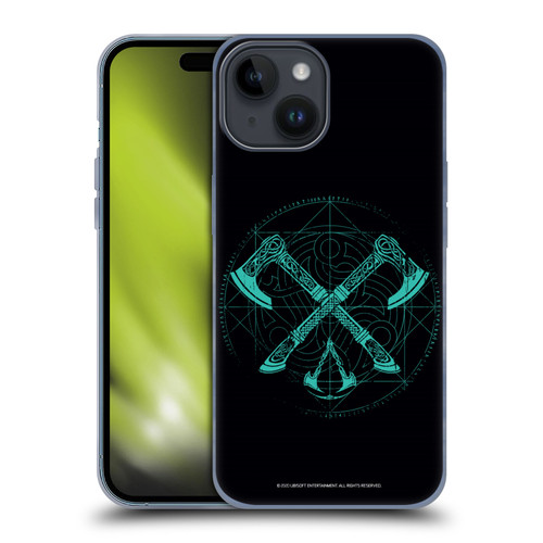 Assassin's Creed Valhalla Compositions Dual Axes Soft Gel Case for Apple iPhone 15