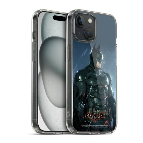 Batman Arkham Knight Characters Batman Soft Gel Case for Apple iPhone 15