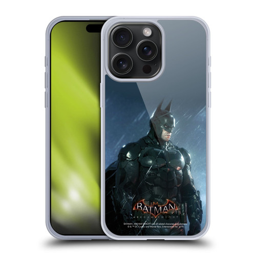 Batman Arkham Knight Characters Batman Soft Gel Case for Apple iPhone 15 Pro Max
