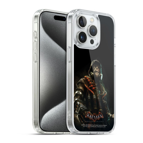 Batman Arkham Knight Characters Scarecrow Soft Gel Case for Apple iPhone 15 Pro