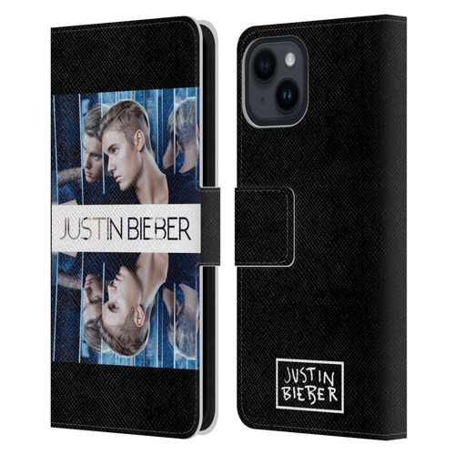 Justin Bieber Purpose Mirrored Leather Book Wallet Case Cover For Apple iPhone 15