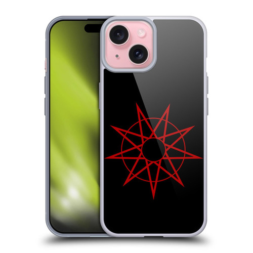 Slipknot Key Art Nanogram Soft Gel Case for Apple iPhone 15