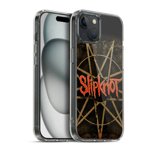 Slipknot Key Art Crest Soft Gel Case for Apple iPhone 15 Plus