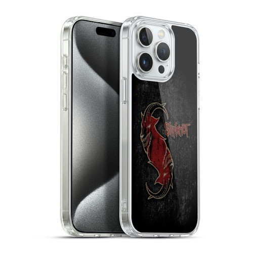 Slipknot Key Art Red Goat Soft Gel Case for Apple iPhone 15 Pro Max