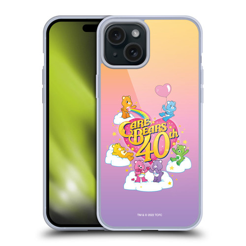 Care Bears 40th Anniversary Celebrate Soft Gel Case for Apple iPhone 15 Plus Care Bears 40th Anniversary Celebrate Soft Gel Case for Apple iPhone 15 Plus