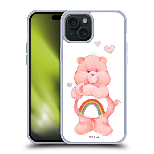 Care Bears Classic Cheer Soft Gel Case for Apple iPhone 15 Plus