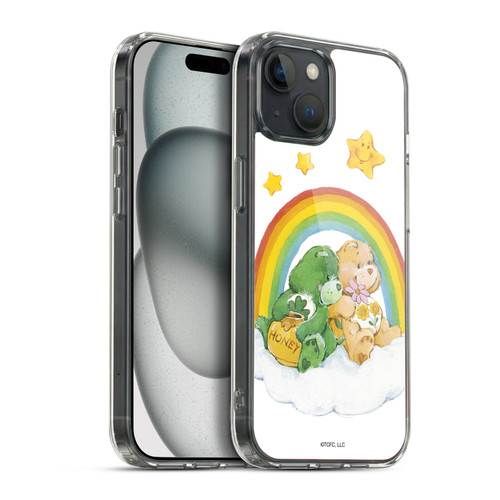 Care Bears Classic Rainbow 2 Soft Gel Case for Apple iPhone 15 Plus & MagSafe