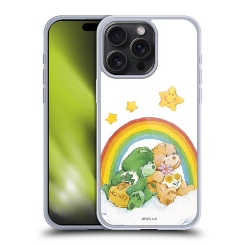 Care Bears Classic Rainbow 2 Soft Gel Case for Apple iPhone 15 Pro Max & MagSafe