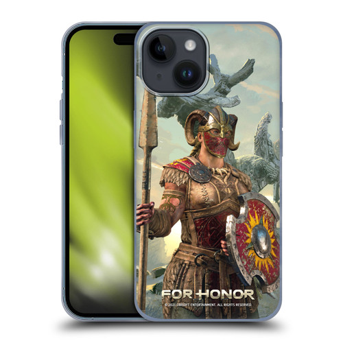For Honor Characters Valkyrie Soft Gel Case for Apple iPhone 15