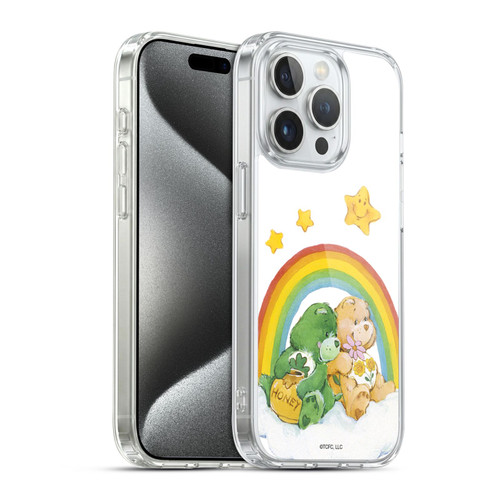 Care Bears Classic Rainbow 2 Soft Gel Case for Apple iPhone 15 Pro & MagSafe