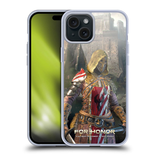 For Honor Characters Peacekeeper Soft Gel Case for Apple iPhone 15 Plus