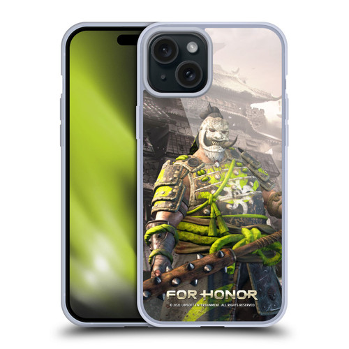 For Honor Characters Shugoki Soft Gel Case for Apple iPhone 15 Plus