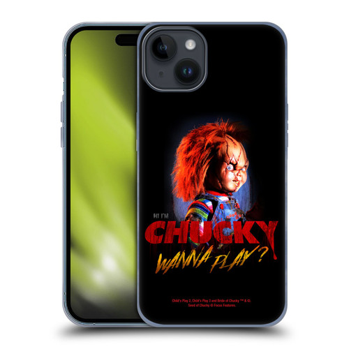 Child's Play Key Art Wanna Play 2 Soft Gel Case for Apple iPhone 15 Plus