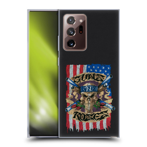Guns N' Roses Band Art Flag Soft Gel Case for Samsung Galaxy Note20 Ultra / 5G