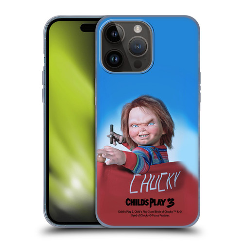 Child's Play III Key Art On Set Soft Gel Case for Apple iPhone 15 Pro Max