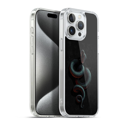 Christos Karapanos Horror 2 Serpent Within Soft Gel Case for Apple iPhone 15 Pro Max & MagSafe