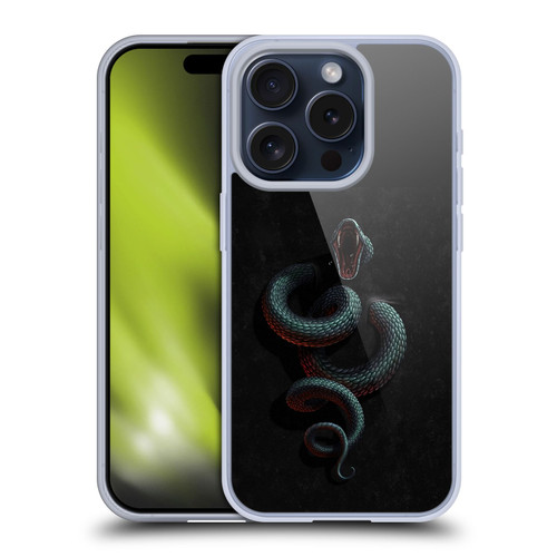 Christos Karapanos Horror 2 Serpent Within Soft Gel Case for Apple iPhone 15 Pro
