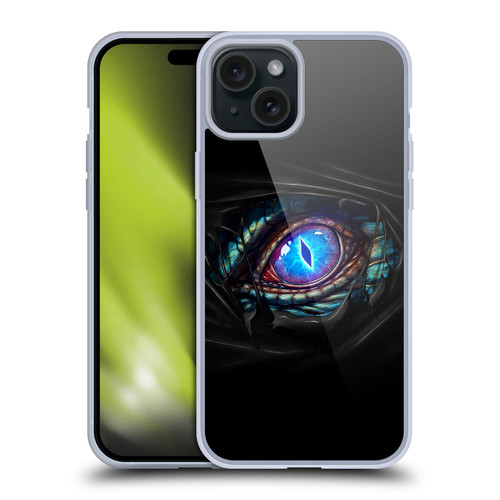 Christos Karapanos Mythical Dragon's Eye Soft Gel Case for Apple iPhone 15 Plus