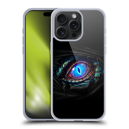 Christos Karapanos Mythical Dragon's Eye Soft Gel Case for Apple iPhone 15 Pro Max