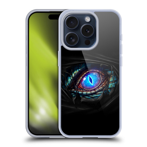 Christos Karapanos Mythical Dragon's Eye Soft Gel Case for Apple iPhone 15 Pro