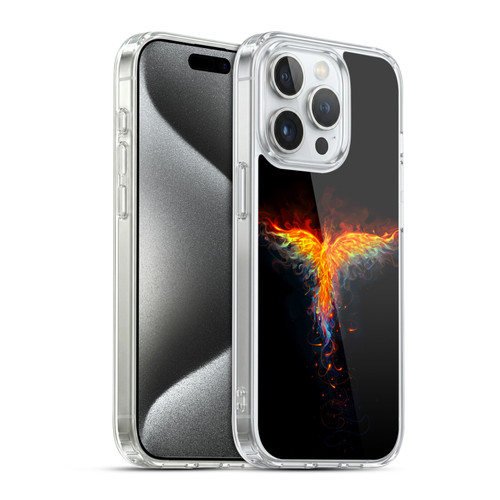 Christos Karapanos Phoenix 2 Bird 3 Soft Gel Case for Apple iPhone 15 Pro & MagSafe