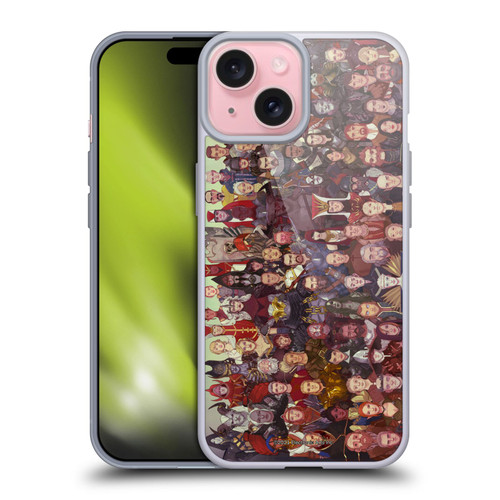 EA Bioware Dragon Age Inquisition Graphics Cast Of Thousands Soft Gel Case for Apple iPhone 15