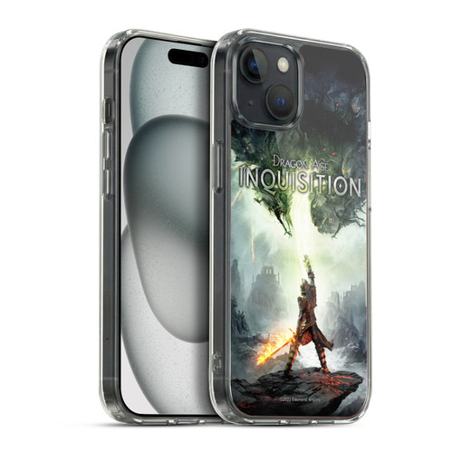 EA Bioware Dragon Age Inquisition Graphics Key Art 2014 Soft Gel Case for Apple iPhone 15 Plus & MagSafe