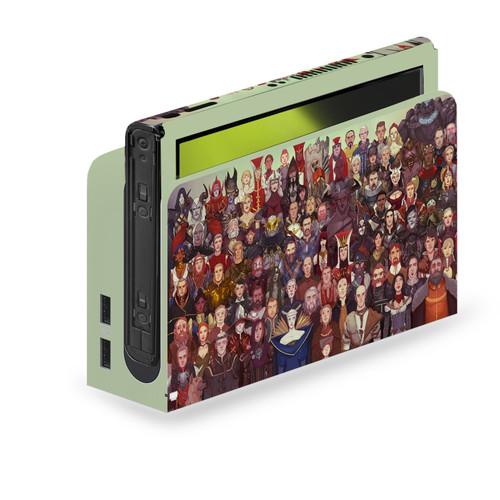 EA Bioware Dragon Age Inquisition Graphics Cast Of Thousands Vinyl Sticker Skin Decal Cover for Nintendo Switch OLED Bundle
