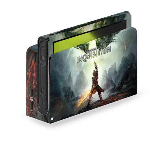 EA Bioware Dragon Age Inquisition Graphics Key Art 2014 Vinyl Sticker Skin Decal Cover for Nintendo Switch OLED Bundle
