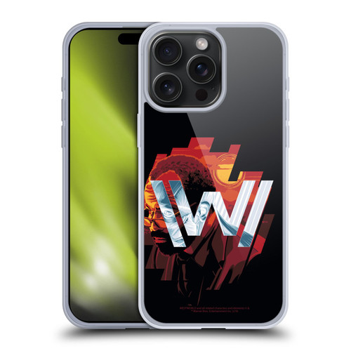 Westworld Logos Bernard Soft Gel Case for Apple iPhone 15 Pro Max