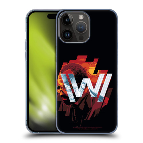 Westworld Logos Bernard Soft Gel Case for Apple iPhone 15 Pro Max