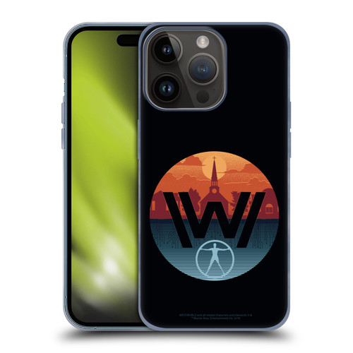 Westworld Logos Park Soft Gel Case for Apple iPhone 15 Pro