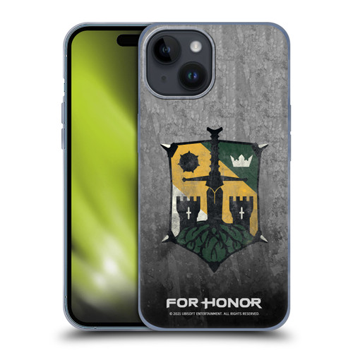 For Honor Icons Knight Soft Gel Case for Apple iPhone 15