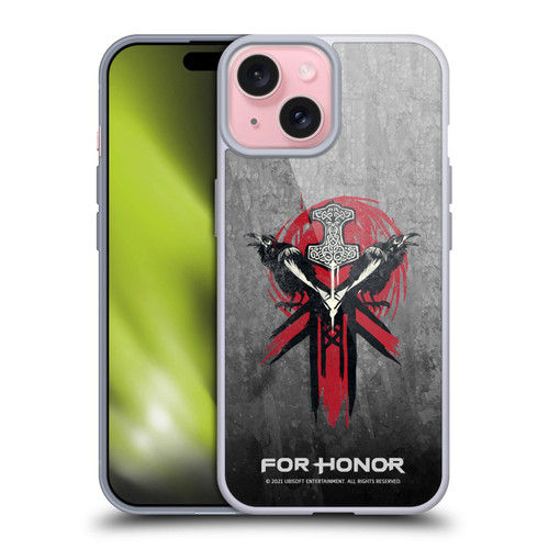 For Honor Icons Viking Soft Gel Case for Apple iPhone 15
