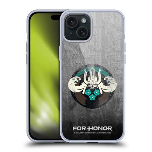 For Honor Icons Samurai Soft Gel Case for Apple iPhone 15 Plus