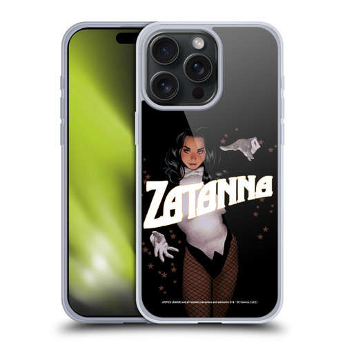 Justice League DC Comics Dark Comic Art Zatanna #15 Soft Gel Case for Apple iPhone 15 Pro Max