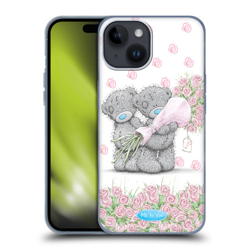 Me To You ALL About Love Pink Roses Soft Gel Case for Apple iPhone 15