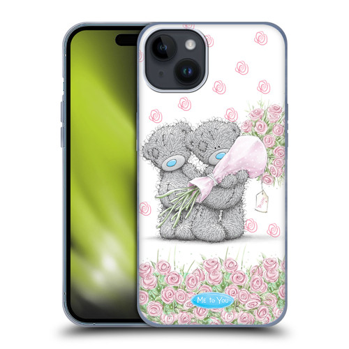Me To You ALL About Love Pink Roses Soft Gel Case for Apple iPhone 15 Plus