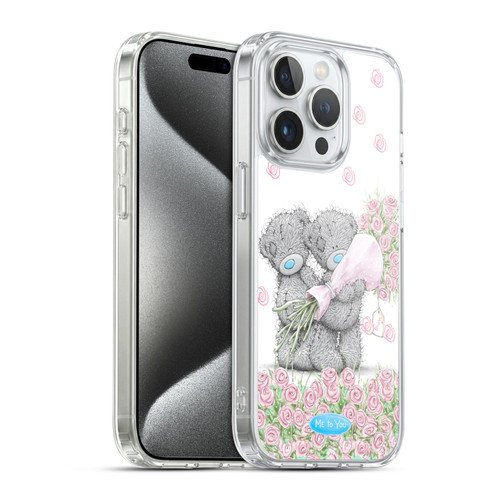 Me To You ALL About Love Pink Roses Soft Gel Case for Apple iPhone 15 Pro & MagSafe